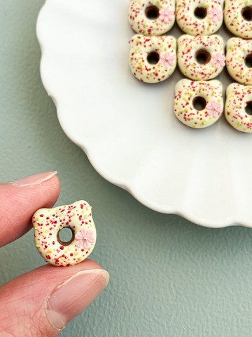 巧克力熊甜甜圈迷你版