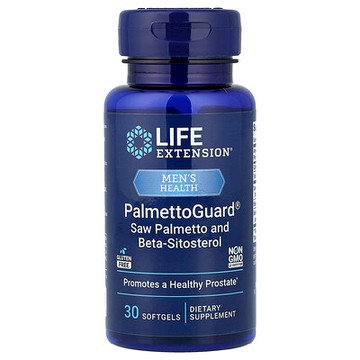 Life Extension, PalmettoGuard®，鋸棕櫚和 β-谷甾醇，30 粒軟膠囊