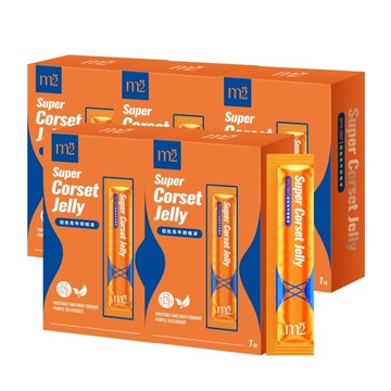 NEW ! 新品搶先體驗 【m2美度】超能馬甲果凍 五盒組(7入/盒)