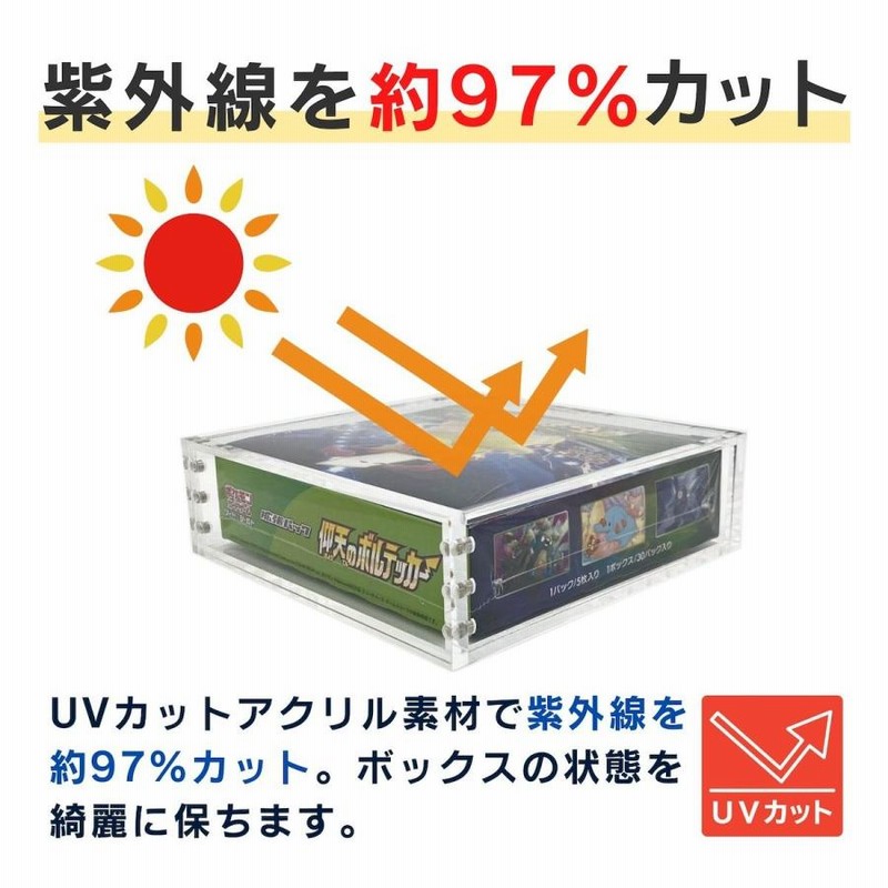 ポケモンカード ポケカ 遊戯王 box シュリンク付きで収納 ローダー