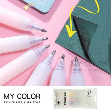 點點膠筆 筆型點點膠 點點筆 膠筆 筆型膠水 馬卡龍色 筆型膠 膠水 快乾膠 手帳黏膠 手帳筆 按動 點點膠水筆♚MY COLOR♚【F019】