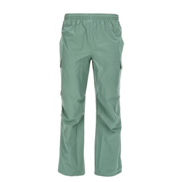 New Balance 男款 綠色 運動 休閒 美規 口袋 腰部鬆緊 工裝 長褲 MP51538DKJ