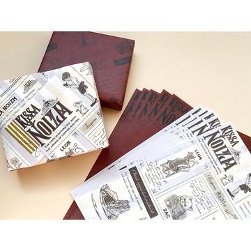 喫茶店的貓咪們 設計紙張：資訊