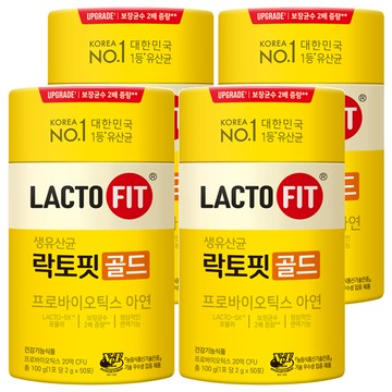 Chong Kun Dang 鍾根堂 LACTO-FIT 益生菌  2g  4個
