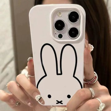 線條米菲 防摔殼 蘋果iphonexs 78p i11 i12 13 14 15 16pro max 17pro手機殼