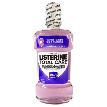 LISTERINE 李施德霖 台灣公司貨 全效護理漱口水  750ml  1瓶