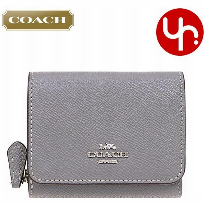 コーチ 二つ折り財布 レディース Coach Wallet ラグジュアリー クロスグレーン レザー バタースカッチ 6390 Imlr0 送料無料の通販はau Pay マーケット Mkcollection