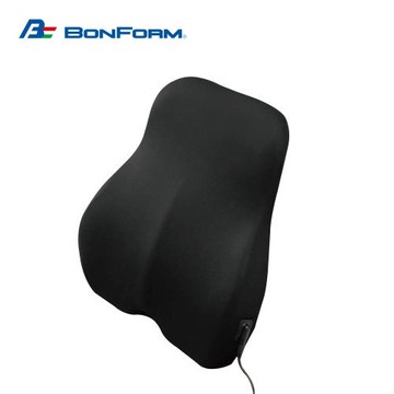 日本BONFORM-USB 5V三段式調整電動按摩腰墊 B5809-08