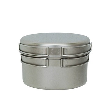 日本Belmont 純鈦輕量環保套鍋組1750ml（附收納袋）BM-093