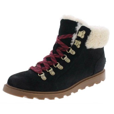 ソレル レディース シューズ ブーツ Sorel Womens Ainsley Conquest Leather Lace Up Ankle Winter Boots Shoes