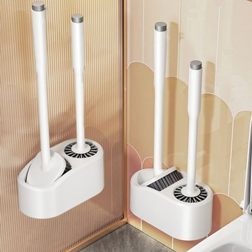 特價馬桶刷家用無死角2024新款專用廁所刷子衛生間壁掛式洗刷神器套裝限定
