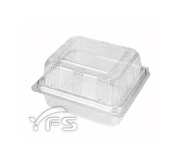 CHC-1透明食品盒(自扣式蓋) (三明治/泡芙/小蛋糕/麻糬/蛋塔/大福/一口酥/水果塔)【裕發興包裝】JF0059