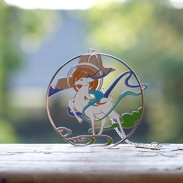 九色鹿金屬書簽中國風古典敦煌壁畫古風不銹鋼旅游紀念品創意禮品