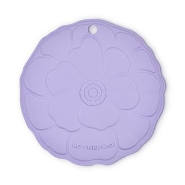 Le Creuset 輕荷花妍系列 矽膠隔熱墊 桌墊 餐墊 淡粉紫