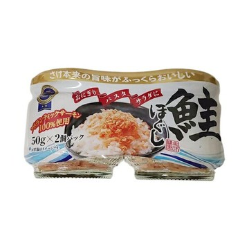 【江戶物語】MARUWA 食品 雙入組 鮭魚鬆 100g 北海逸品鮭魚香鬆 鮭魚罐頭 即食料理 配飯食品 日本進口