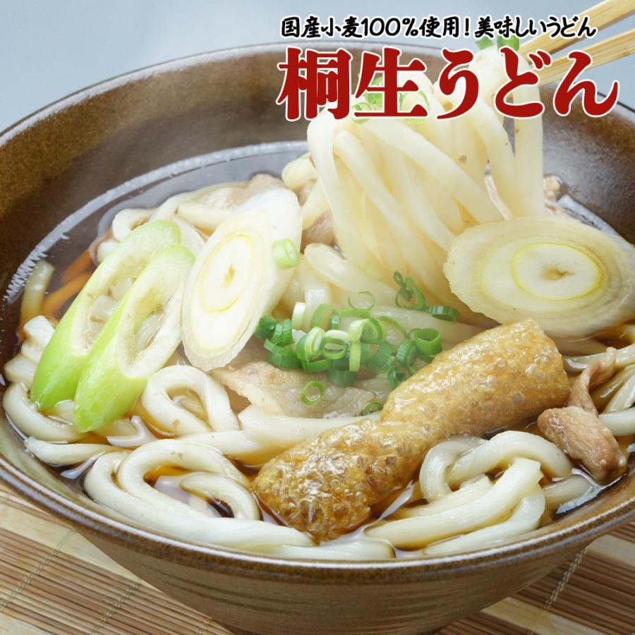 うどん 桐生うどん 麺130ｇ×5袋 1人前小袋入り 選べるA Bセット 多加水麺  国産小麦 群馬