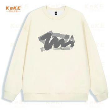 S-4XL 素色 寬鬆  長絨 韓版 落肩 圓領  韓版衛衣 寬鬆衛衣 秋季長袖【Y0001B