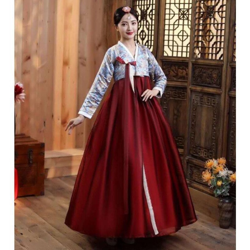 チマチョゴリ 韓国民族衣装 韓服 舞台 ステージ コスプレ ダンス衣装