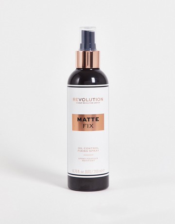 Revolution The Big Matte Fix Setting Spray 200ml-No colour