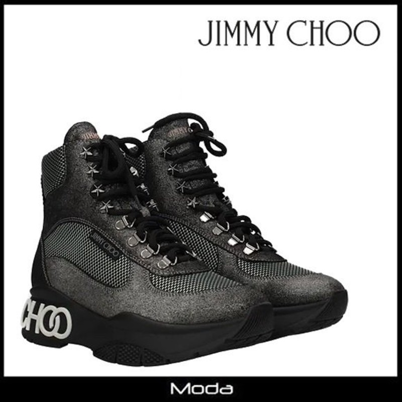 JIMMY CHOO】Inca/F スエードアンクルブーツ-