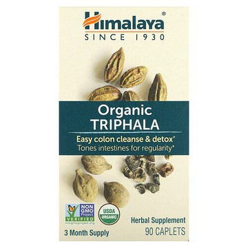 Himalaya, 有機三果寶，90 囊片