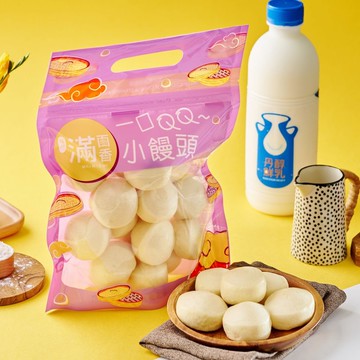 【滿面香】QQ鮮奶小饅頭-24入裝