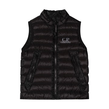 Cp Company - Black Padded Vest Down Jacket