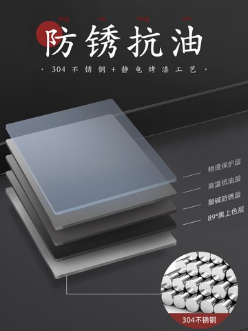 304不銹鋼廚房置物架臺面2層放調料刀架筷子調味品多功能收納架盒