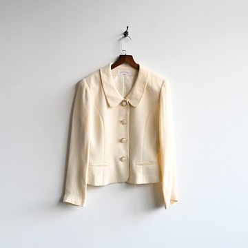 【蛋植物古著】昭和百合日本製古著西裝外套