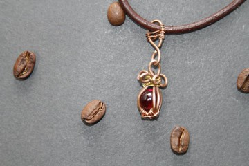 【水晶系列】科技紅寶石墜飾