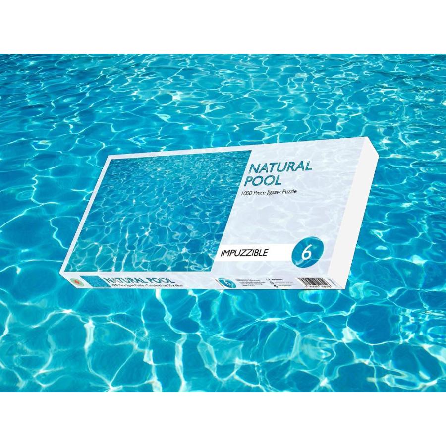 Natural Pool Impuzzible 1000 Piece Jigsaw Puzzle All Jigsaw Puzzles