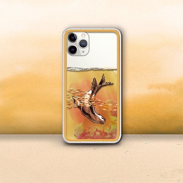 深潛小海豹 海底風景系列 支援各品牌手機殼CSAK08