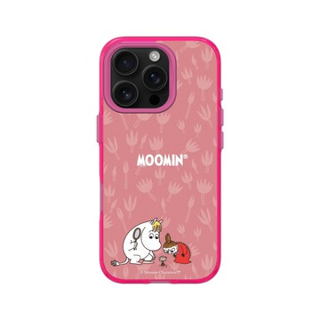 iPhone 16 Pro Clear 粉漾桃 - Moomin - 歌妮＆小美