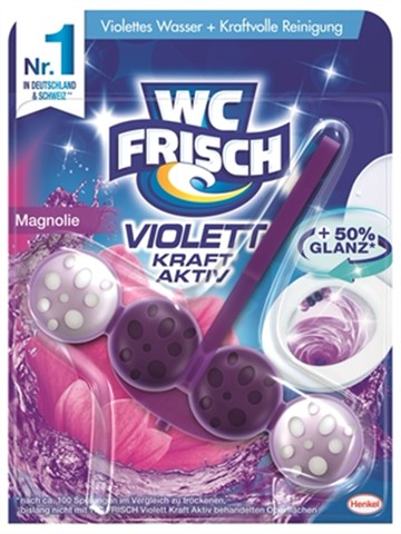 WC Frisch 德國馬桶芳香球 馬桶清潔球-優雅木蘭 1入 (WC135)