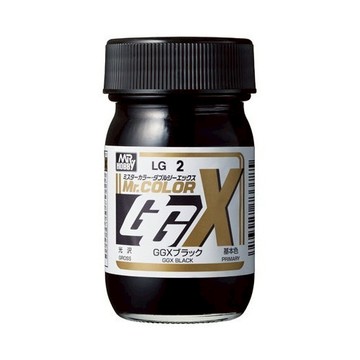 GSI 郡氏 油性漆 MR.COLOR GGX 亮光黑 東海模型