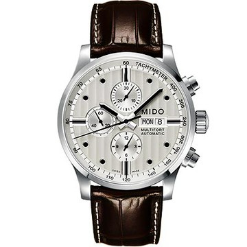 MIDO 美度 官方授權 Multifort Chrono Valijoux計時碼錶 寵爸時刻 送禮推薦-44mm M0056141603100