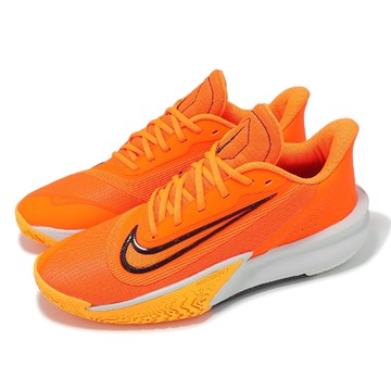 Nike 籃球鞋 Precision 7 VII 男鞋 橘 白 黑 緩震 運動鞋 FN4322-800