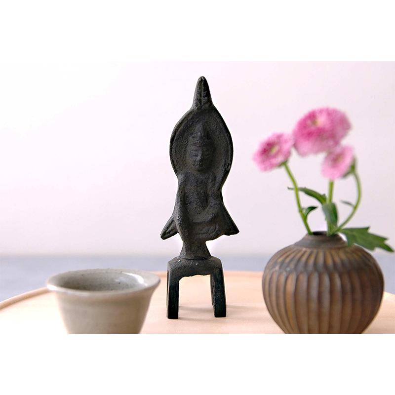 仏像 日本製 真鍮 ここかしこ ほとけさま 思惟  自宅 仏壇 置物 飾り インテリア 小さい ミニサイズ