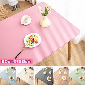 小羊皮防水耐磨全包式桌布60X120cm (防油 抗刮 桌巾 桌罩 餐桌檯布 餐桌布 茶几書桌布)