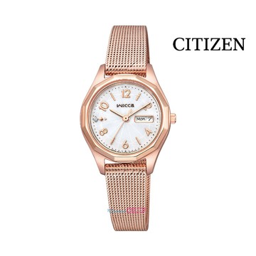 【CITIZEN】Wicca KH3-568-15 少女系列 光動能女錶 26.5mm 公司貨