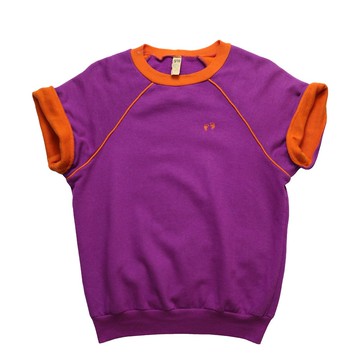 70s Hang Ten 美國製 雙拼色短袖衛衣