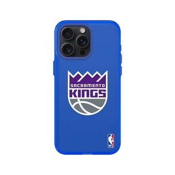 iPhone 15 Pro Max Clear 激光藍 - NBA - Logo-沙加緬度國王 Sacramento Kings