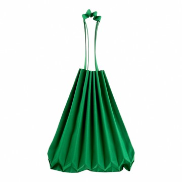 ISSEY MIYAKE  BAOBAO- Me 系列皺褶手提樹幹包(叢林綠)小款