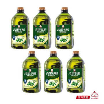【福壽】青果多酚精華調合油2Lx6入(箱購)(添加冷壓橄欖油)