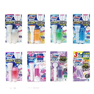 n1 日本【小林製藥】BLUELET STANPY花朵型馬桶清潔芳香凝膠