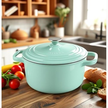 新品24cm燉煮鍋湯鍋琺瑯鍋鑄鐵鍋灑金琺瑯燉肉煲雞湯紅燒送禮家用