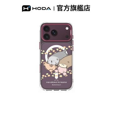 HODA iPhone 18/17 系列 慵懶小時光｜朗萌綺盟 MagSafe 晶石 Ultra 手機保護殼