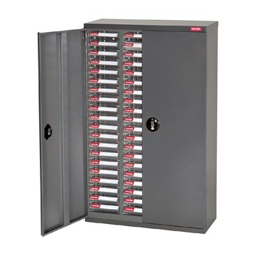 【勇氣】樹德 A6-360PD(加門型) 60格抽屜 樹德專業零件櫃/五金材料櫃/物料櫃/置物櫃/收納/工具/螺絲 【領券滿額再折千6/30止】