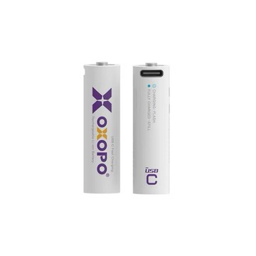 OXOPO XC系列 USB Type-C 充電鋰電池(3號2入)