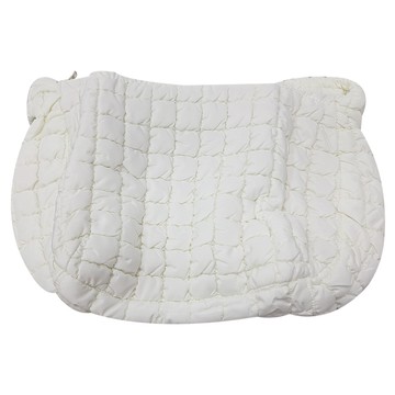 SCHÖN 雲朵餃子包 尼龍材質  大  白色